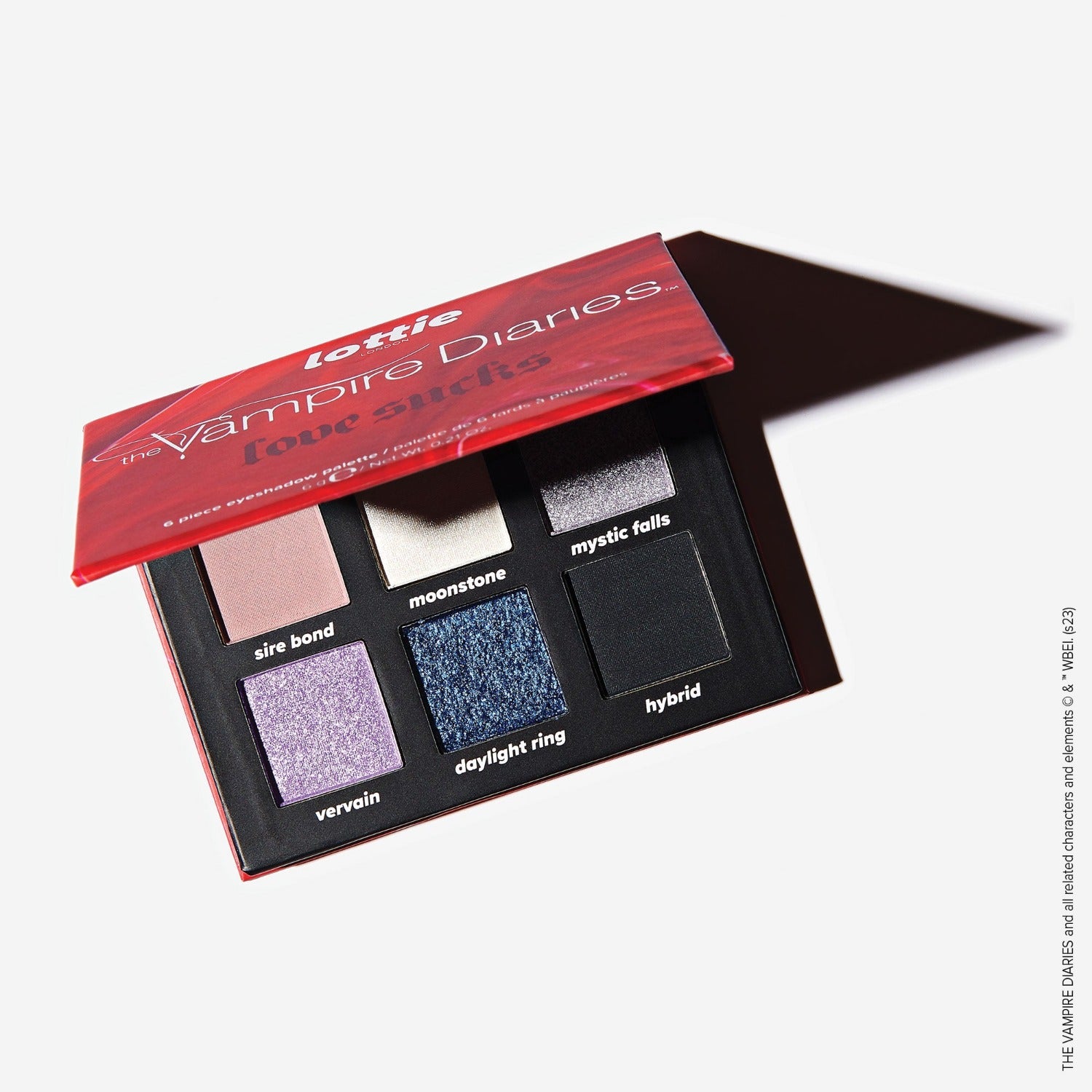 the vampire diaries x love sucks - eyeshadow palette