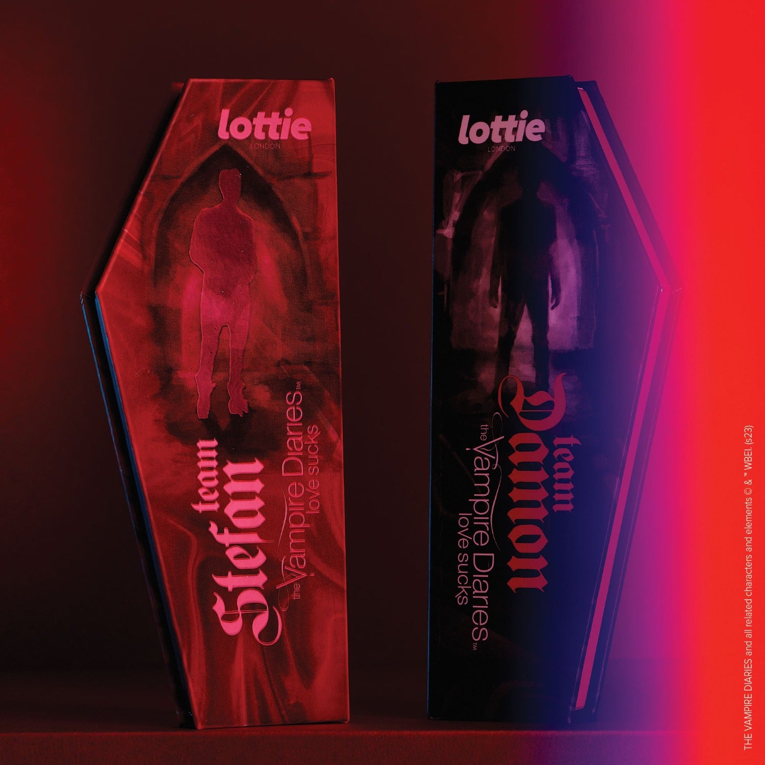 the vampire diaries x eyeshadow palette - team stefan