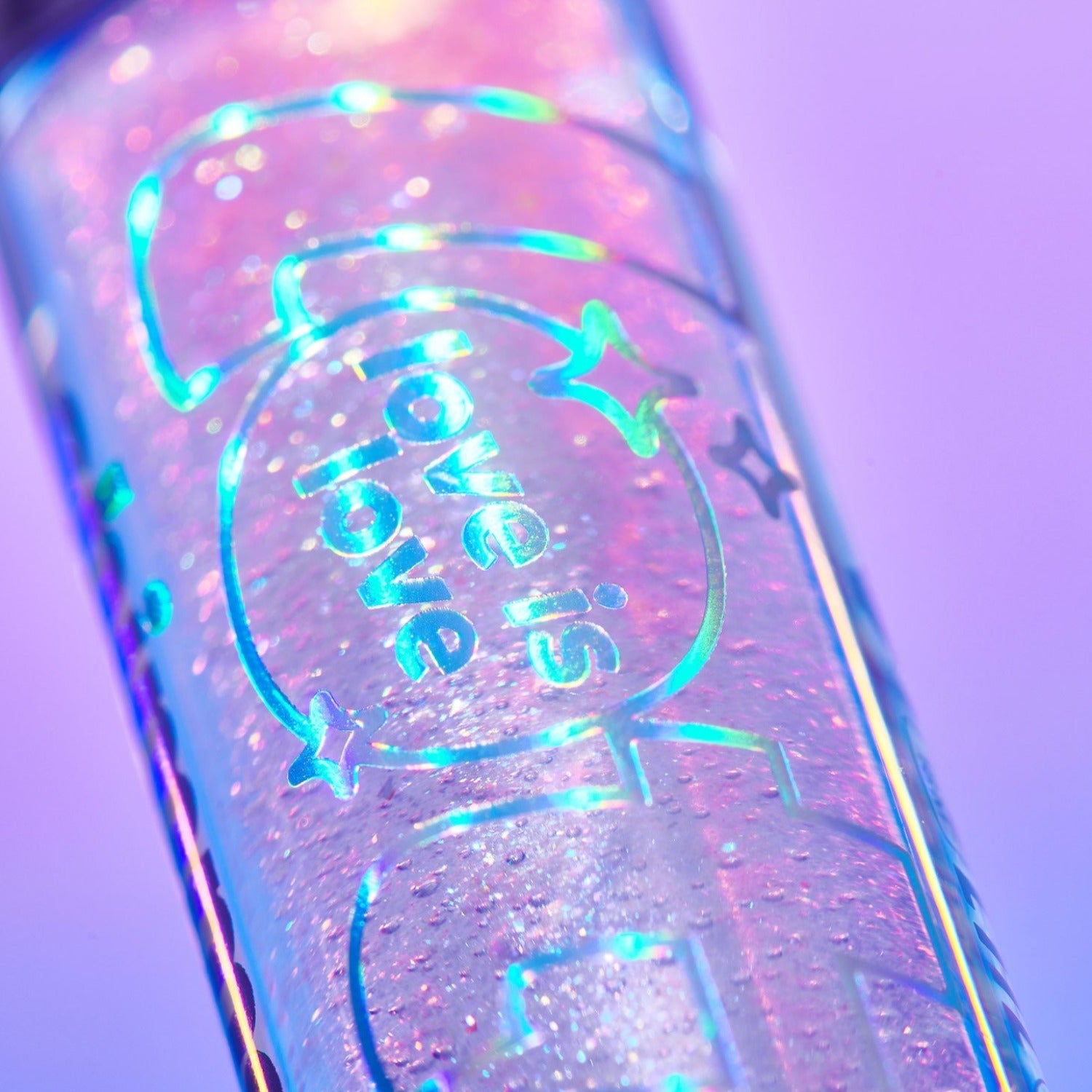 lottie shimmer lip glaze - be proud