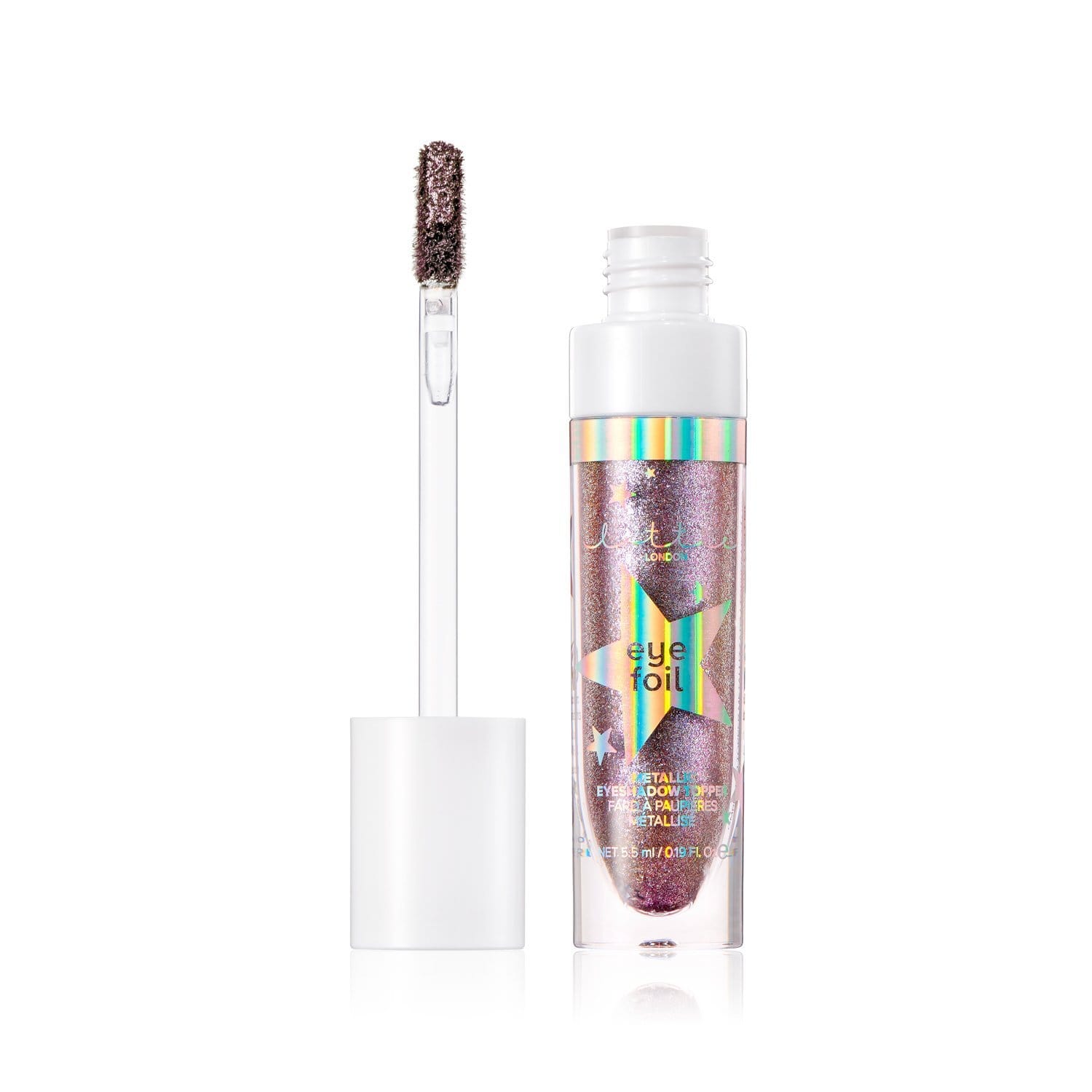 eye foil Too Much Makeup metallic eye topper