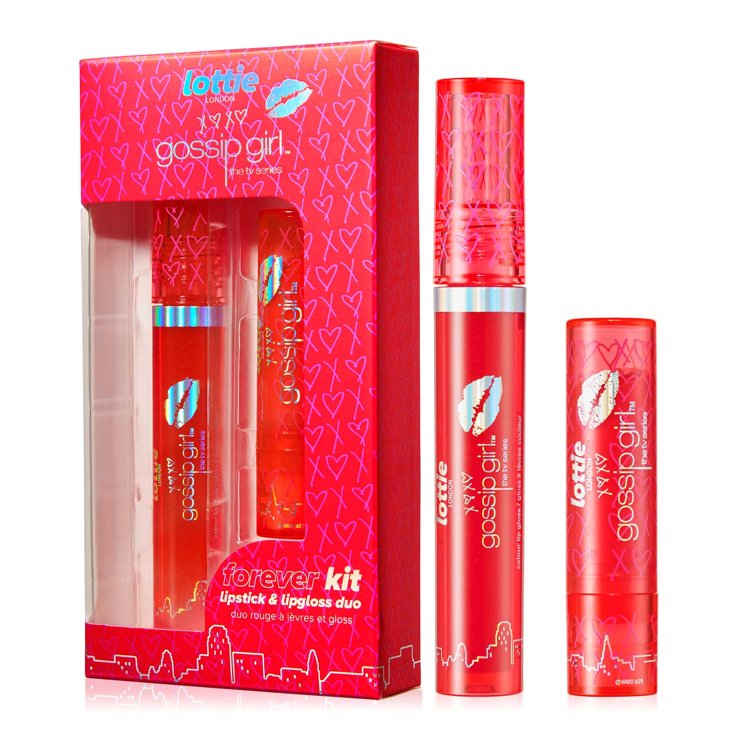 gossip girl forever lip kit - 3 words