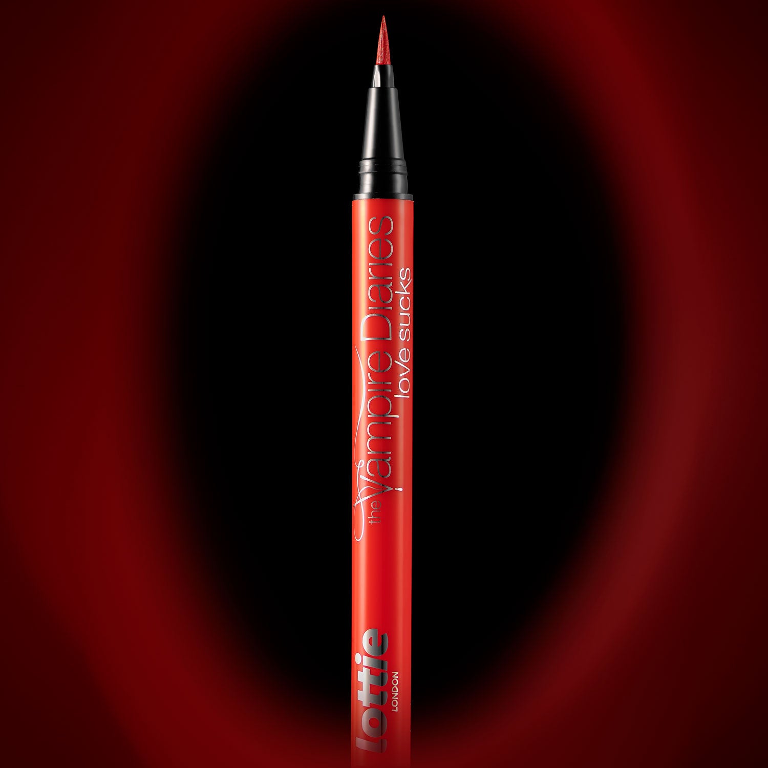 the vampire diaries x red face pen